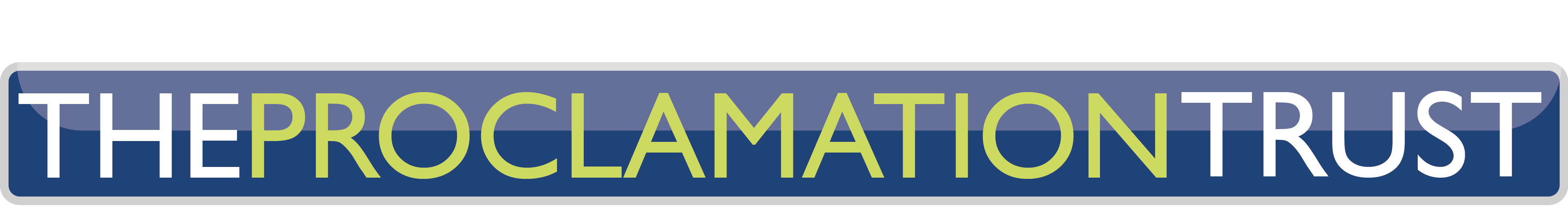 Proclamation Trust Logo